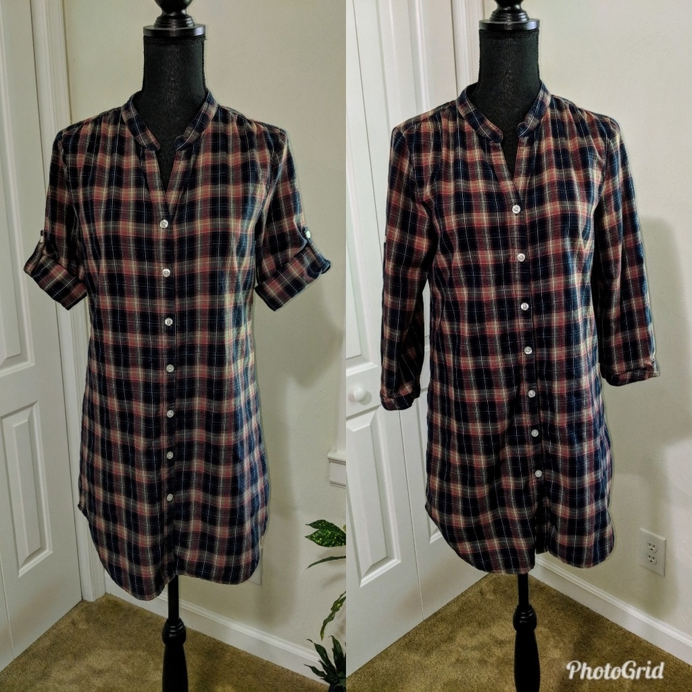 L.O.G.G. by H&M plaids shirt dress